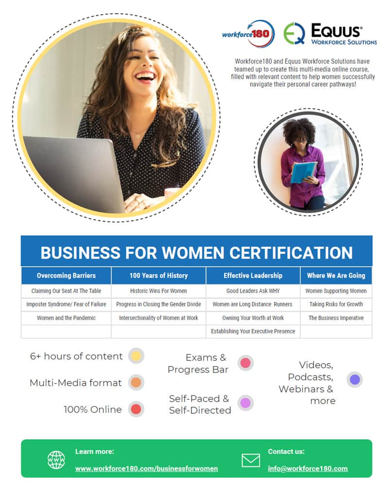 Business for Women Flyer